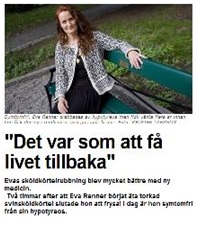 Det var som att få livet tillbaka